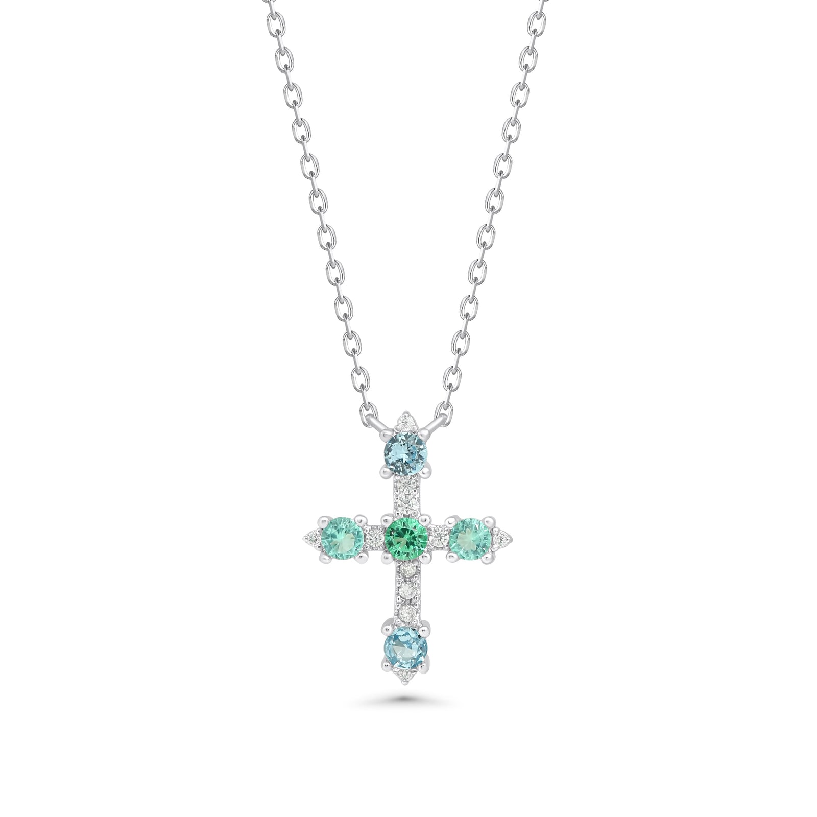 SREBRNA OGRLICA AZURE CROSS