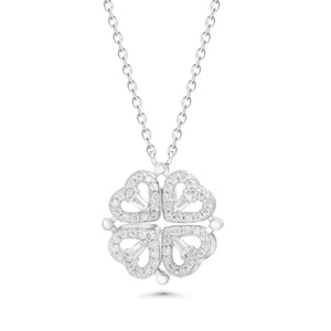 SREBRNA OGRLICA CLOVER OF HAPPINESS