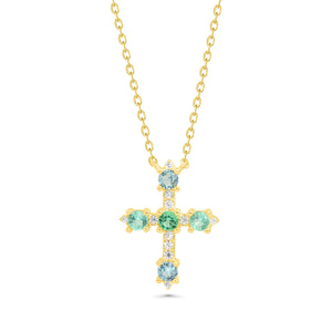 SREBRNA OGRLICA AZURE CROSS