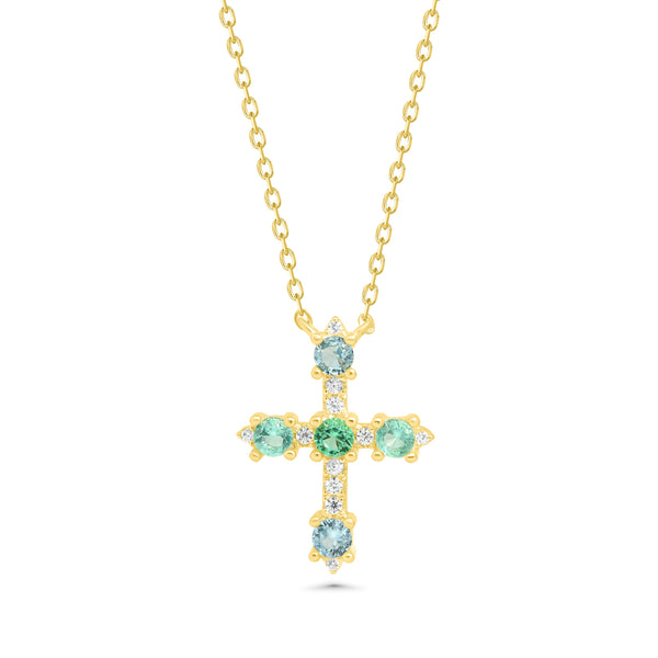 SREBRNA OGRLICA AZURE CROSS