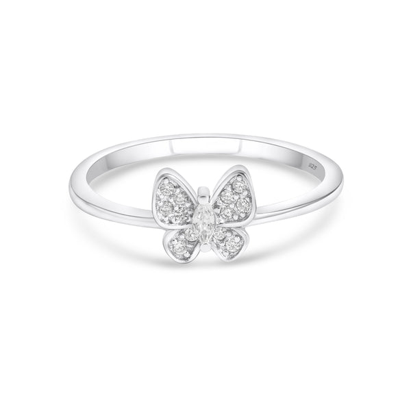 SREBRNI PRSTEN BUTTERFLY LILYANA
