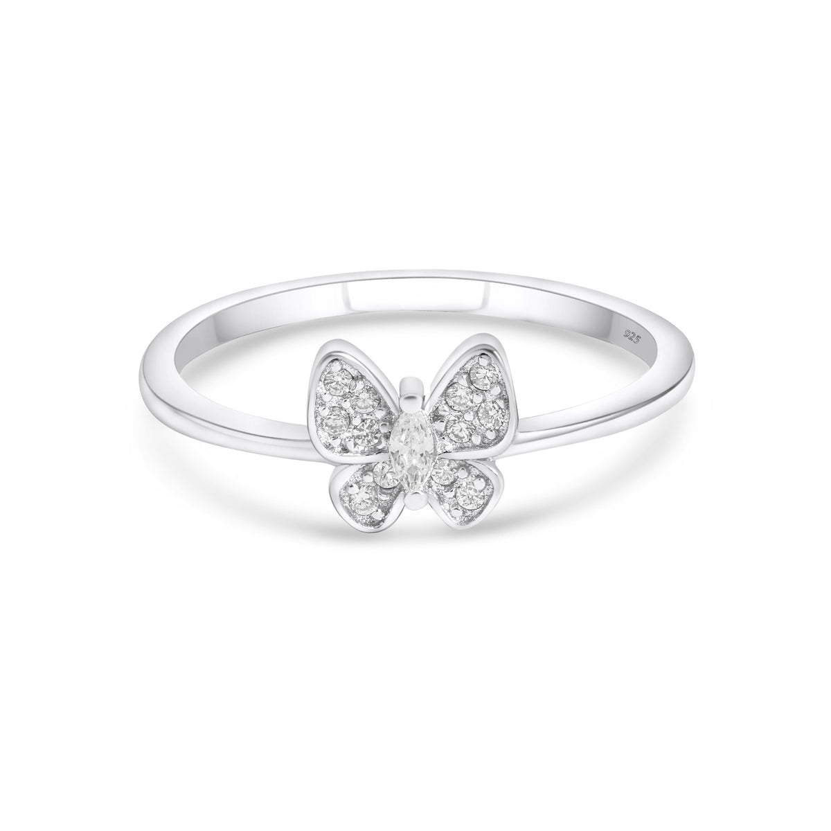 SREBRNI PRSTEN BUTTERFLY LILYANA