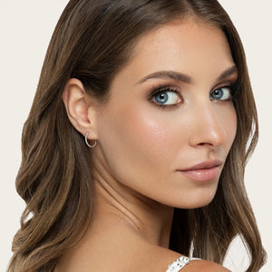 SREBRNE NAUŠNICE CURVED