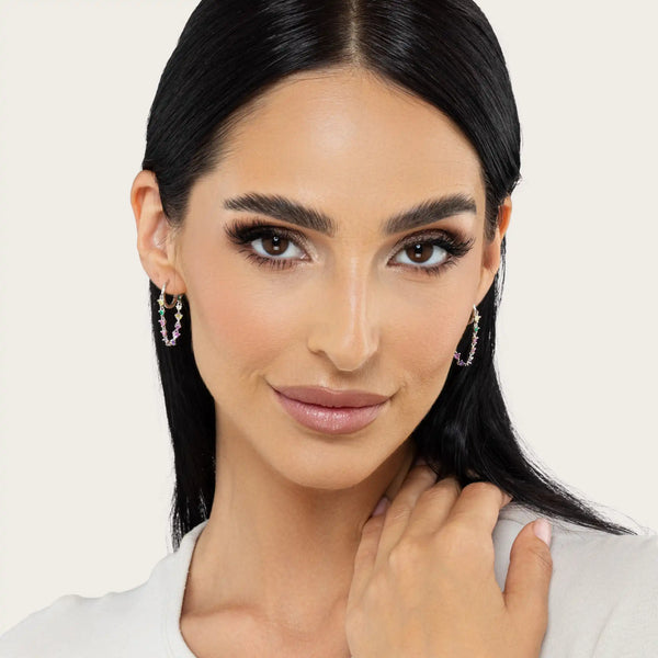 SREBRNE MINDJUŠE (PAR) CANDY POP