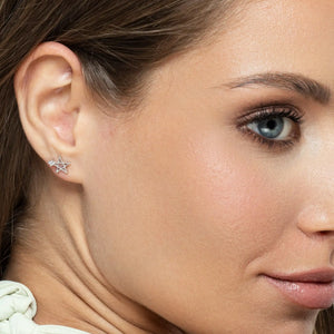 SREBRNE NAUŠNICE BEATRIX STAR