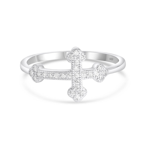SREBRNI PRSTEN CROSS AMIRA
