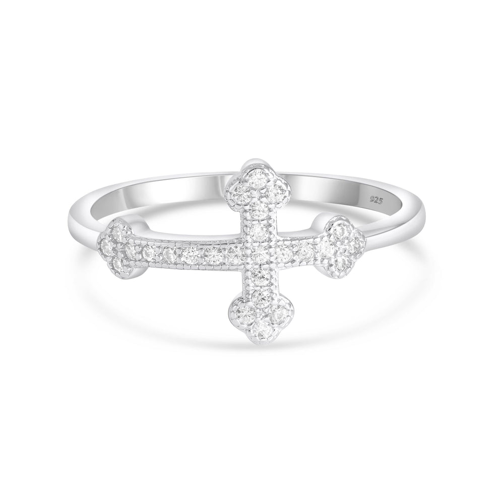 SREBRNI PRSTEN CROSS AMIRA