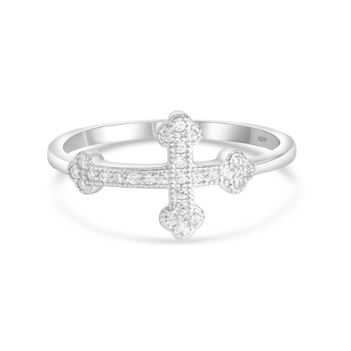 SREBRNI PRSTEN CROSS AMIRA