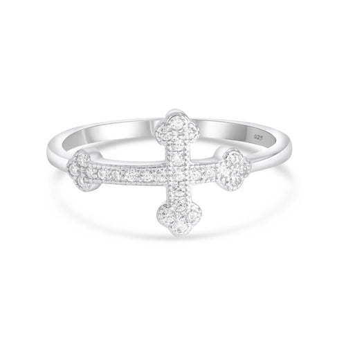 SREBRNI PRSTEN CROSS AMIRA