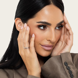 SREBRNI PRSTEN SIENNA TWIST