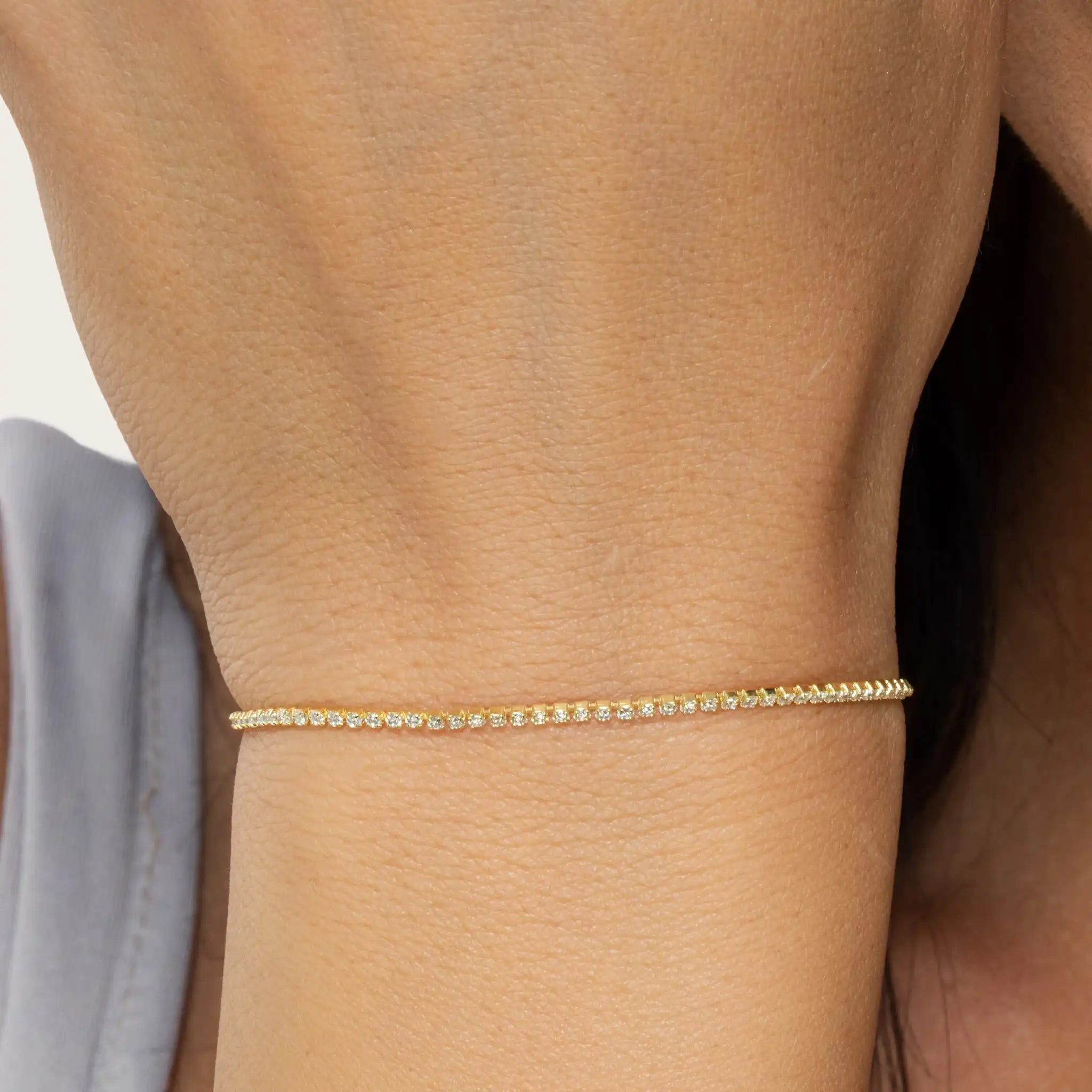 SREBRNA NARUKVICA TENNIS SOLARIS