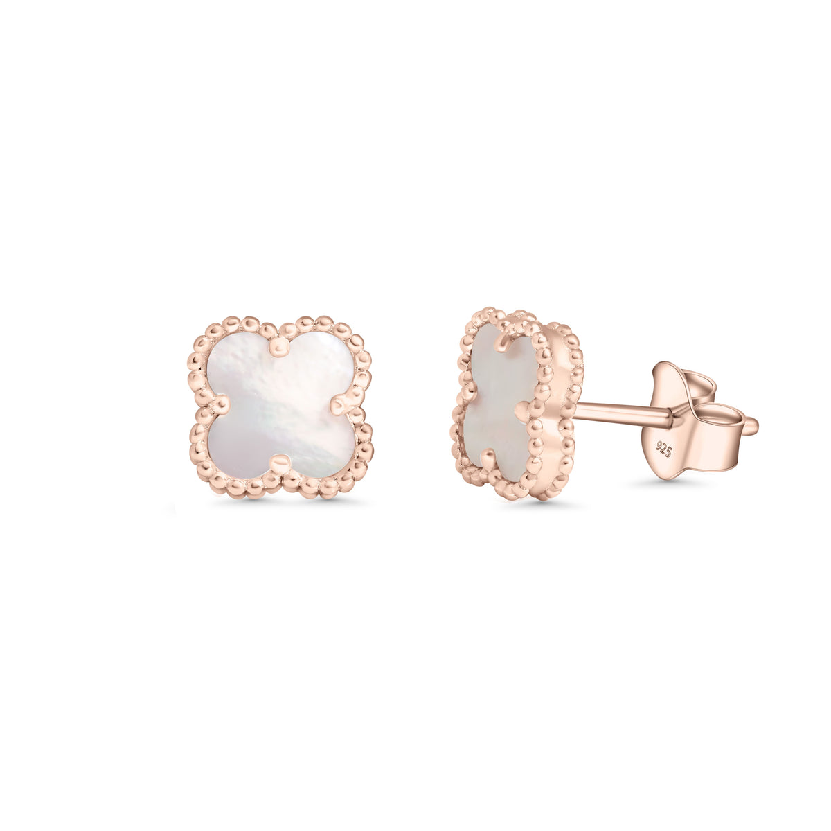 SREBRNE MINDJUŠE FOUR-LEAF