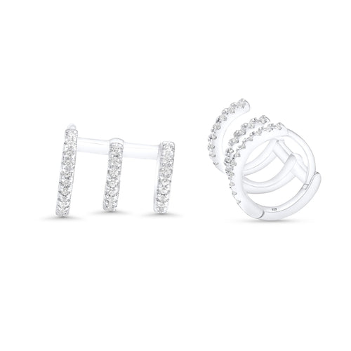 SREBRNE MINDJUŠE TRIPLE ILUSSION - JEDAN KOMAD