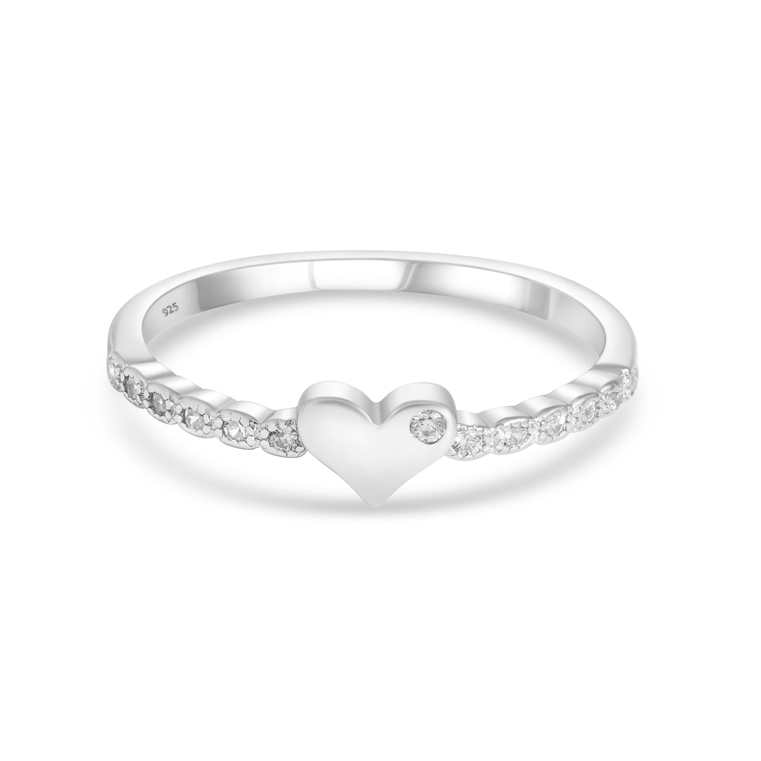 SREBRNI PRSTEN MINI HEART