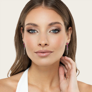 SREBRNE MINDJUŠE VELVET RUBY