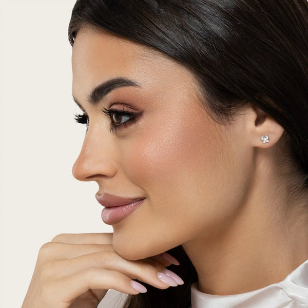 SREBRNE MINDJUŠE MICRO BUTTERFLY