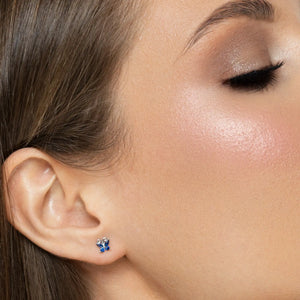 SREBRNE MINDJUŠE MICRO BUTTERFLY