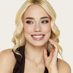 SREBRNA OGRLICA CROSS ELEGANCE