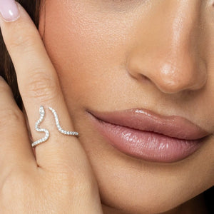 SREBRNI PRSTEN VIBRANT SNAKE