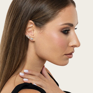 SREBRNE NAUŠNICE BUTTERFLY HARMONY