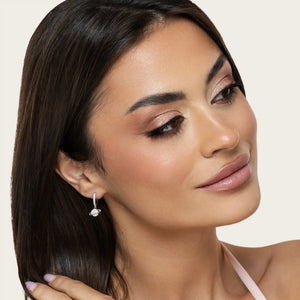 SREBRNE NAUŠNICE SATURN