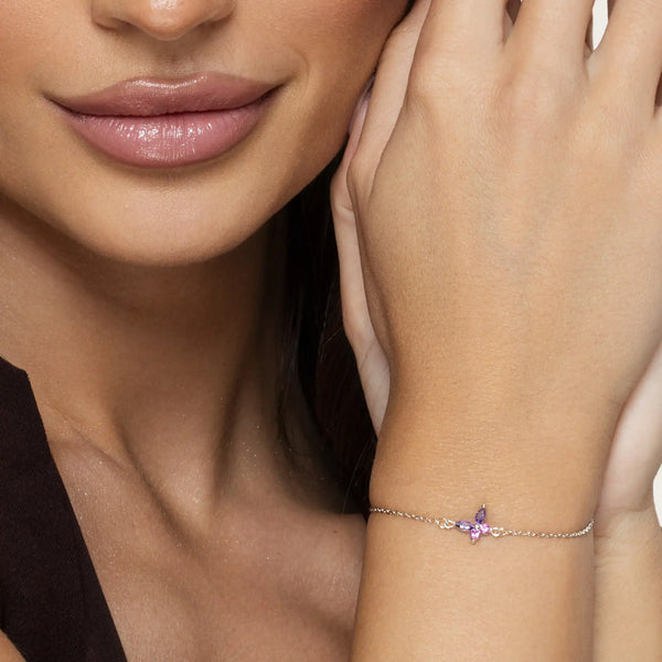 SREBRNA NARUKVICA BUTTERFLY FIORA