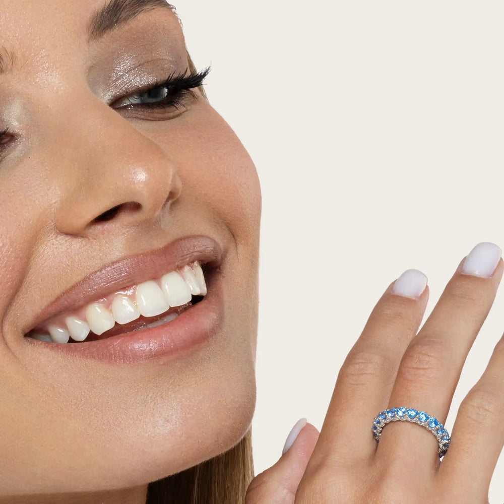 Prsten 00000140-S-BLUE-