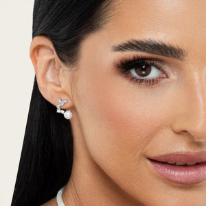 SREBRNE NAUŠNICE FOREST PEARL