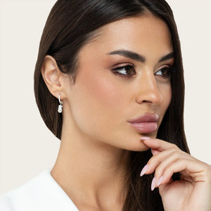 SREBRNE NAUŠNICE PINEAPPLE