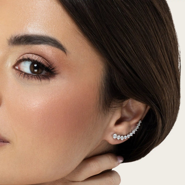 SREBRNE NAUŠNICE CELESTA