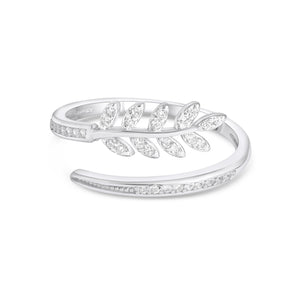 SREBRNI PRSTEN TALIA LEAF