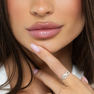 SREBRNI PRSTEN INFINITY CALLA