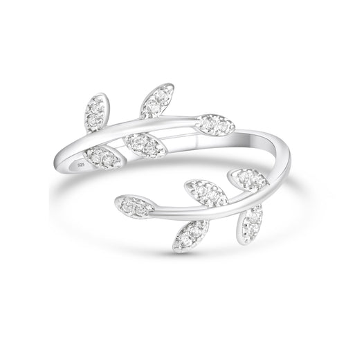 SREBRNI PRSTEN NATURE’S LEAF