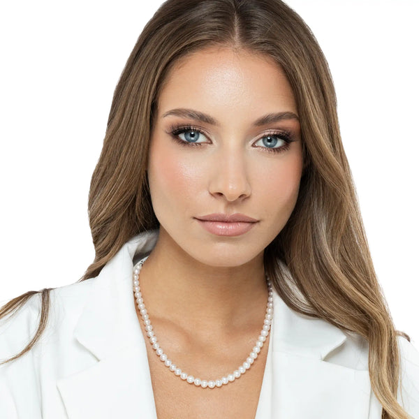 SREBRNA OGRLICA VINTAGE PEARLS