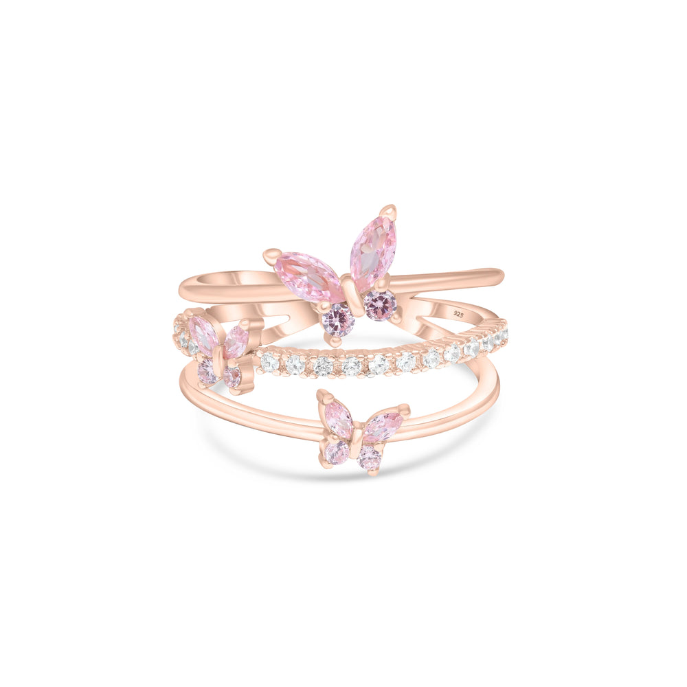 SREBRNI PRSTEN TRIPLE CHARM