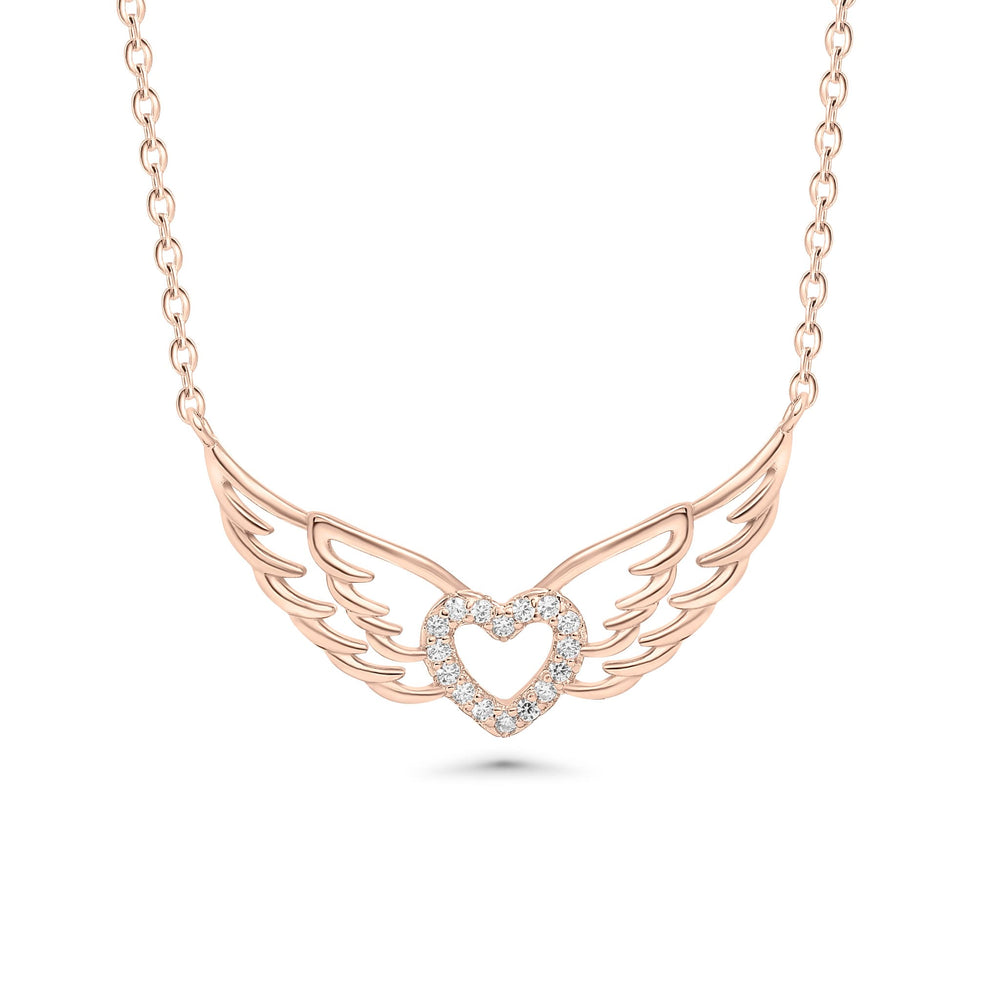 SREBRNA OGRLICA WINGS OF LOVE