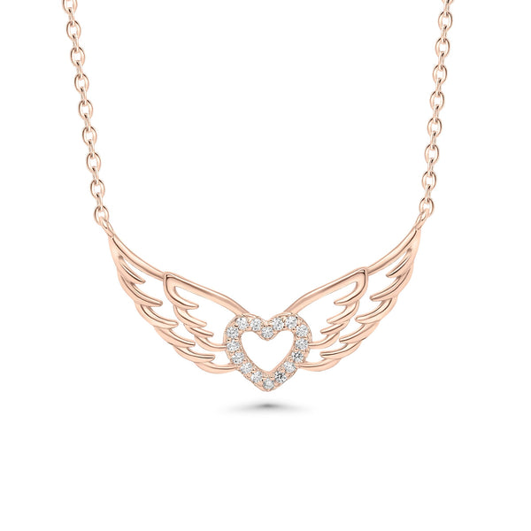 SREBRNA OGRLICA WINGS OF LOVE