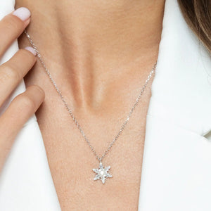 SREBRNA OGRLICA PEARL SNOWFLAKE