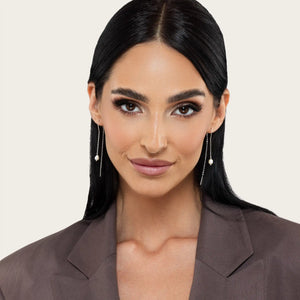 SREBRNE NAUŠNICE FALLING PEARLS