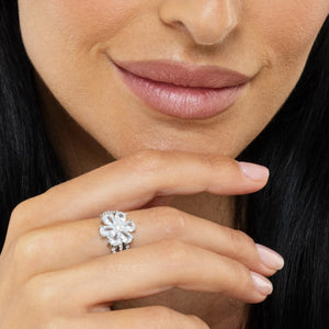 SREBRNI PRSTEN LANA BLOOM