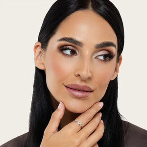 SREBRNI PRSTEN RUTH LEAF