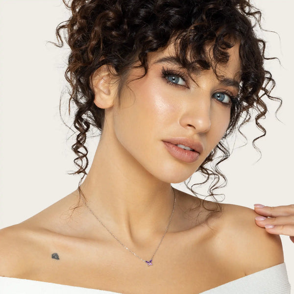 SREBRNA OGRLICA BUTTERFLY FIORA