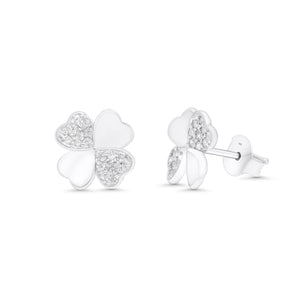 SREBRNE MINDJUŠE CLOVER BLOSSOM