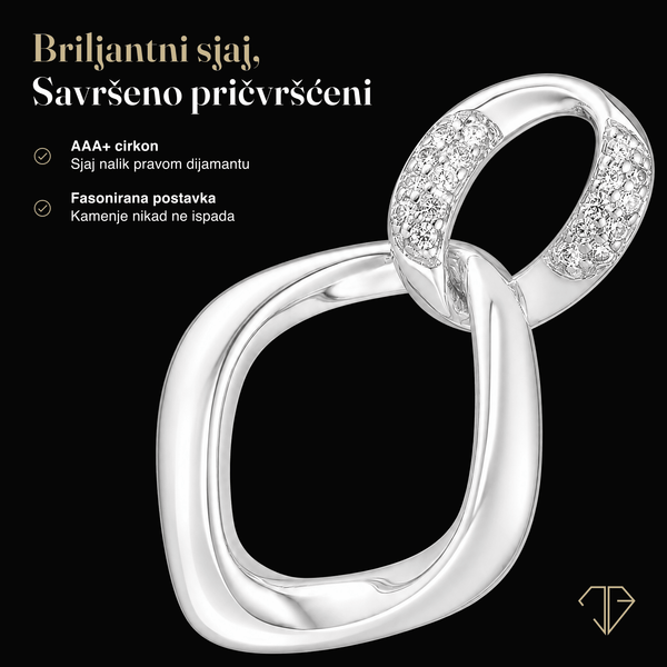 SREBRNE MINDJUŠE BOLD CHAIN