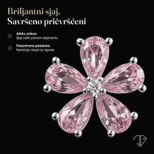 SREBRNE MINDJUŠE FLORAL DREAM