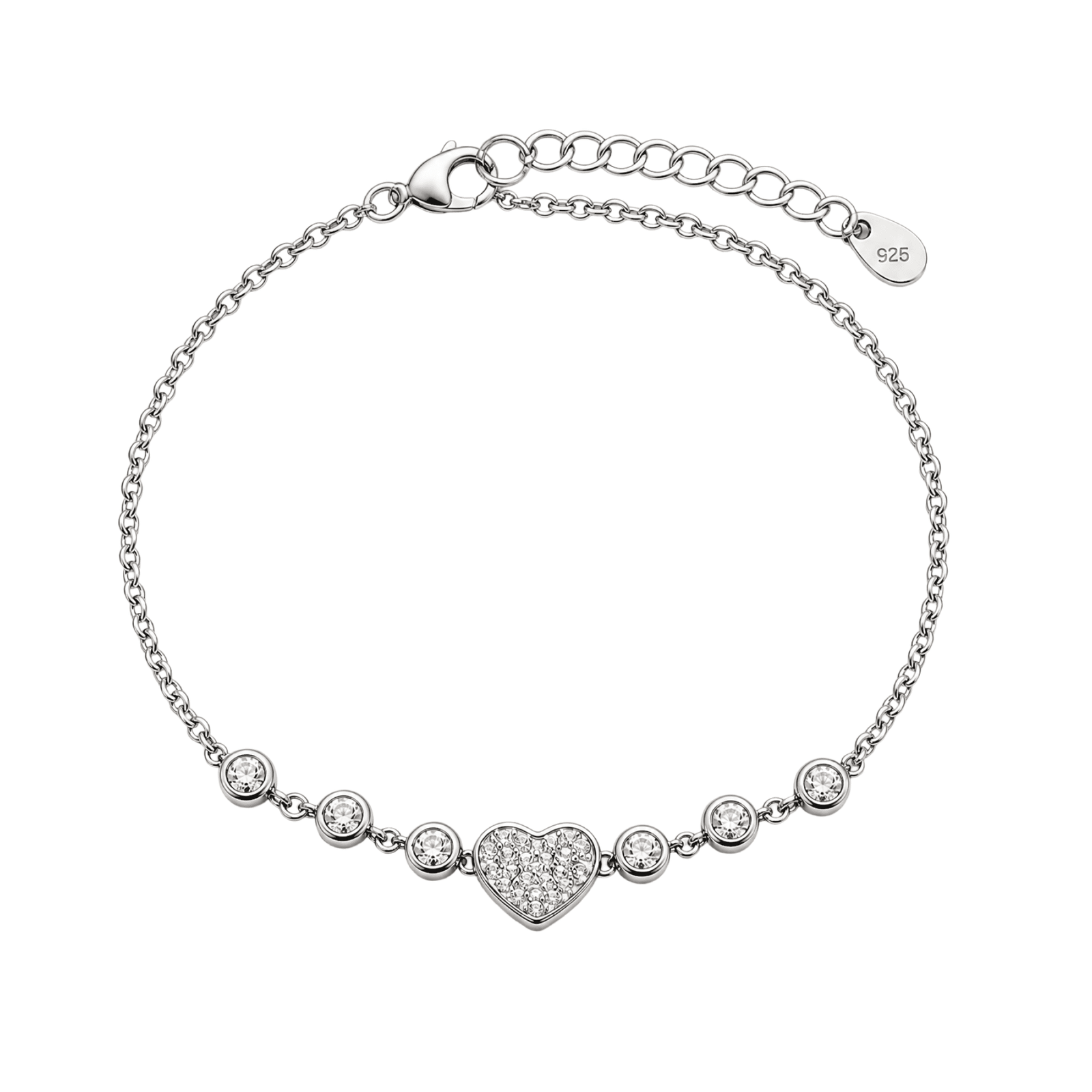 SREBRNA NARUKVICA DOLCE HEART