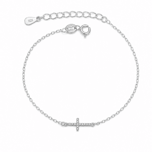 SREBRNA NARUKVICA LITTLE CROSS