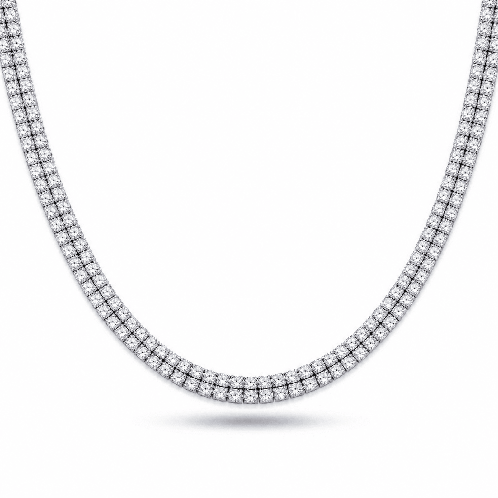 SREBRNA OGRLICA TENNIS CHOKER