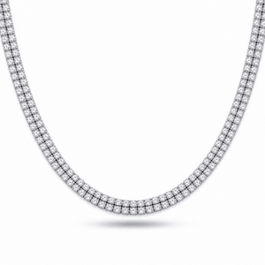 SREBRNA OGRLICA TENNIS CHOKER