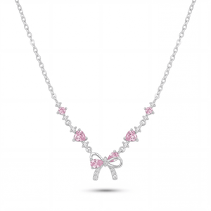 SREBRNA OGRLICA MATCHING BOW